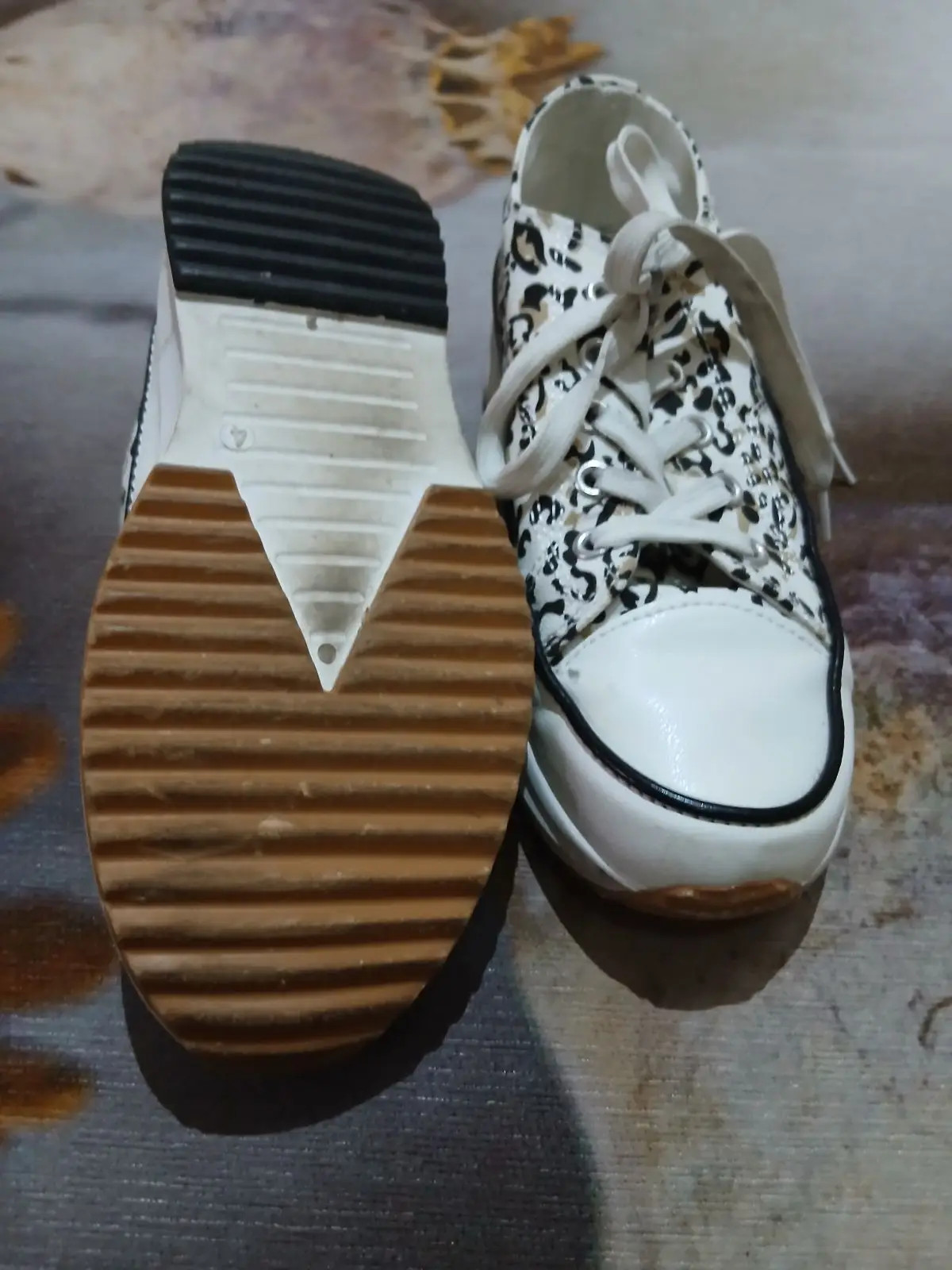 Woolworths Leopard Print Platform Sneakers