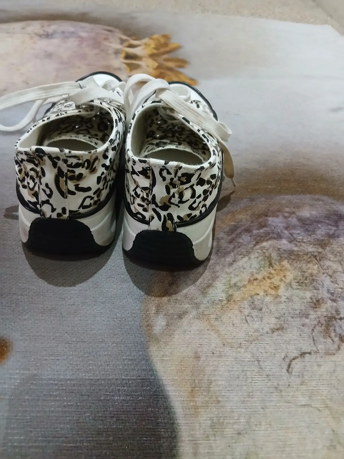 Woolworths Leopard Print Platform Sneakers
