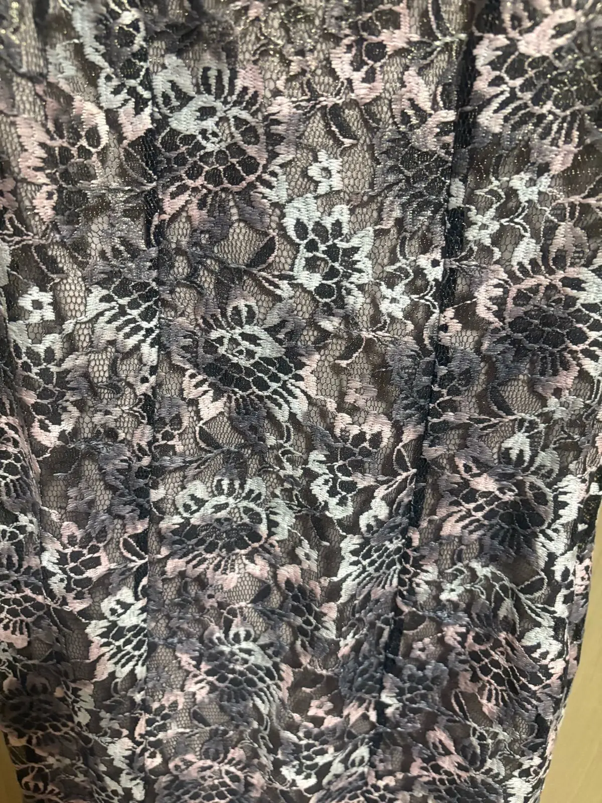 Truworths Lace Mesh Neckline Dress