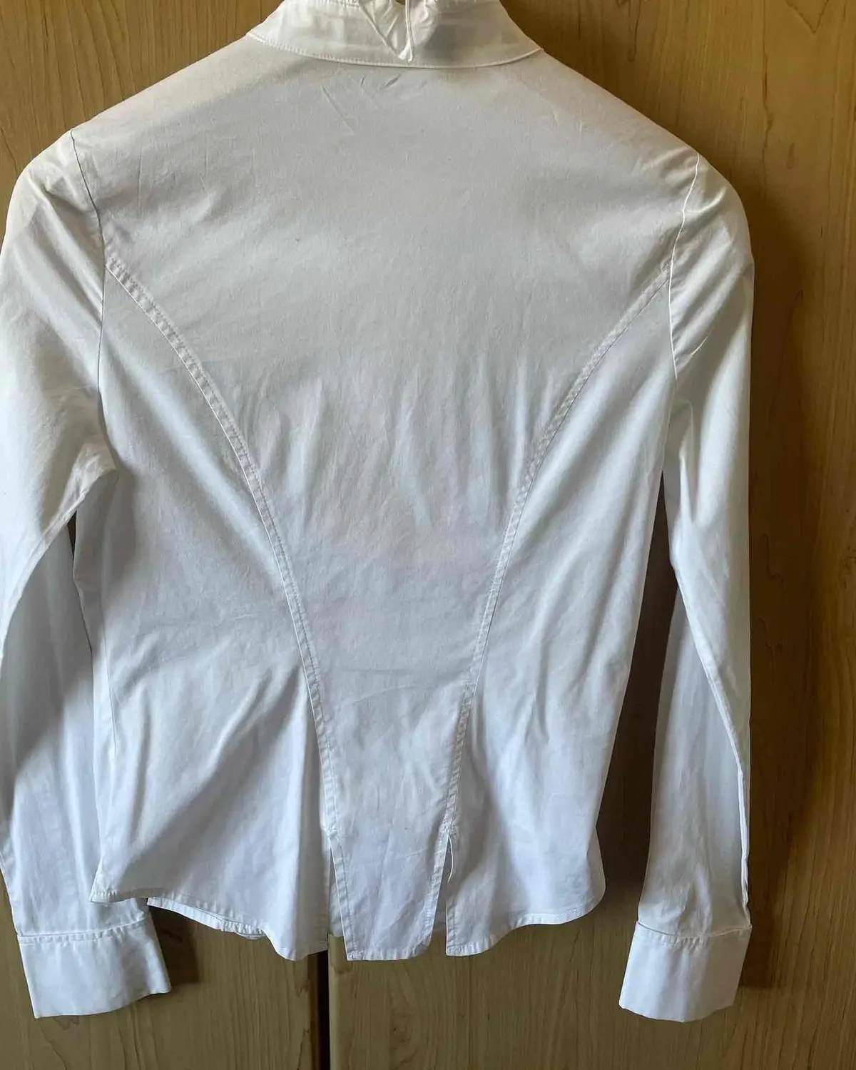 Woolworths White Ruffle Front Long Sleeve Blouse