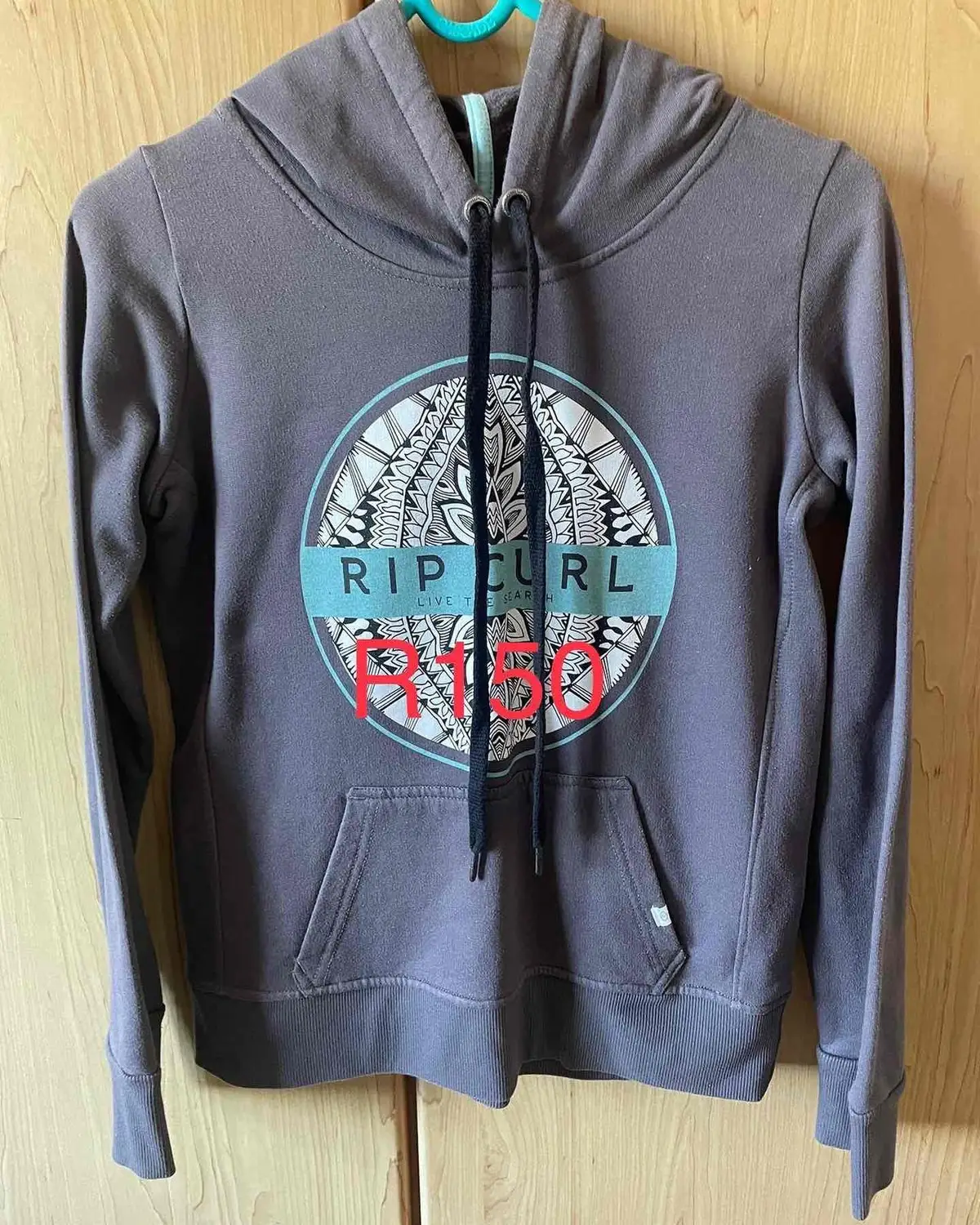 Rip Curl Rip Curl Graphic Print Hoodie Grey