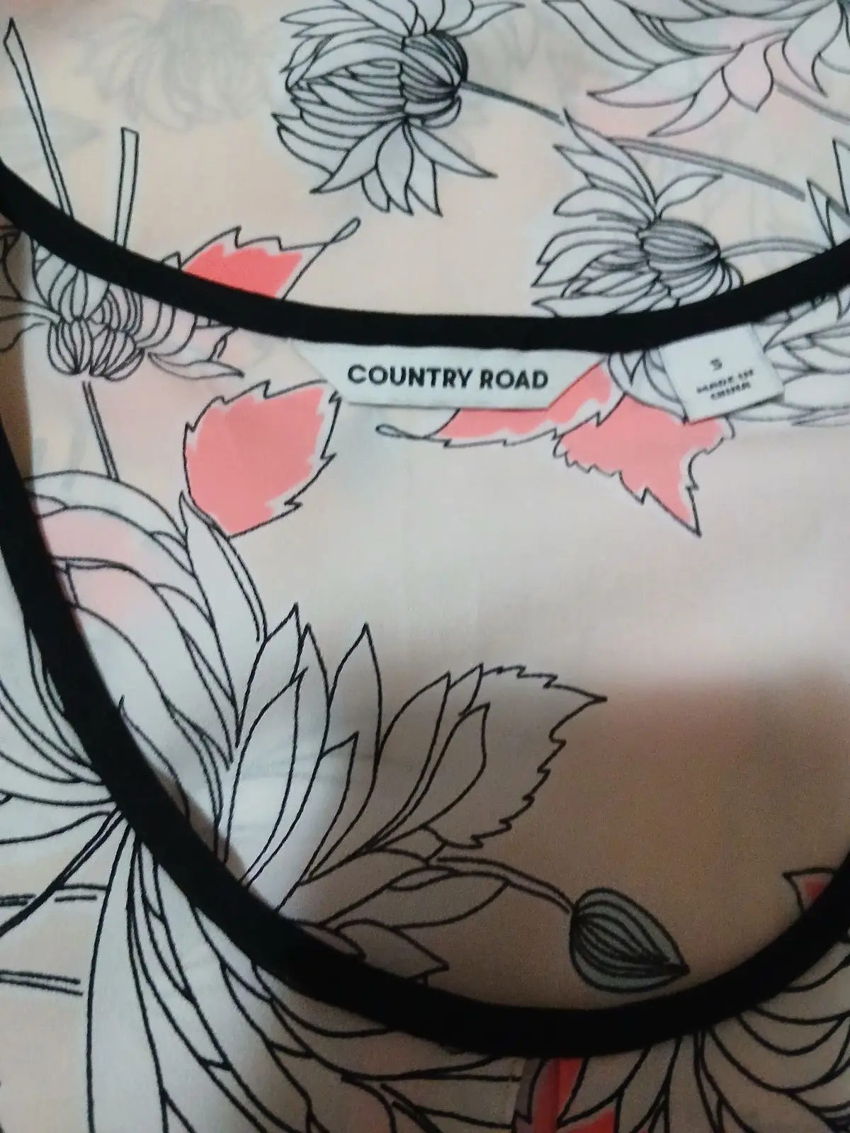 Country Road Floral Sleeveless Top