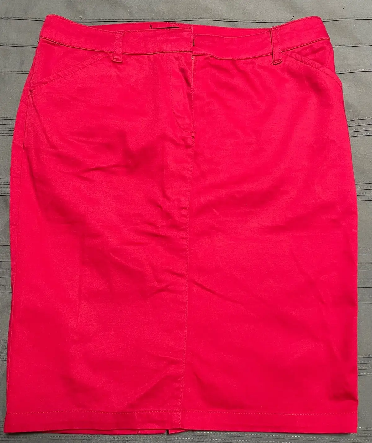 Mango Mango Red Knee-Length Pencil Skirt