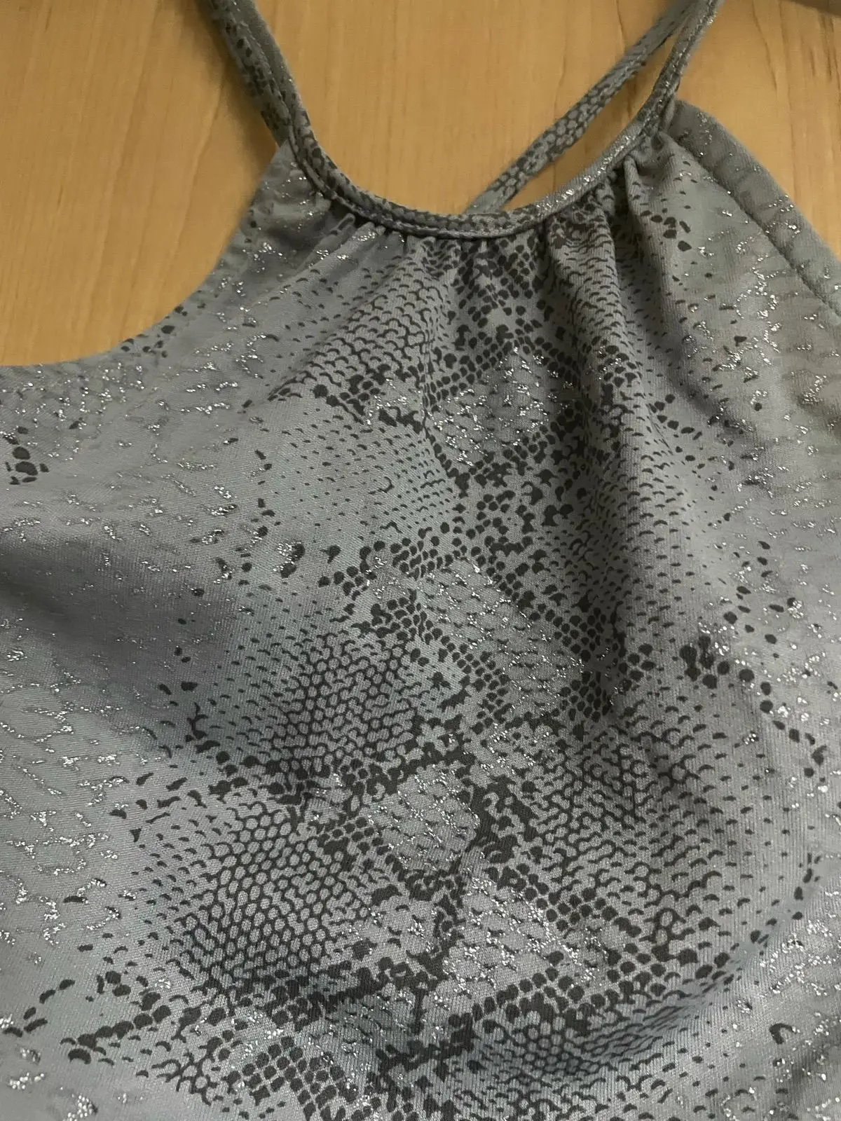 Foschini Grey Snakeskin Halter Neck Dress