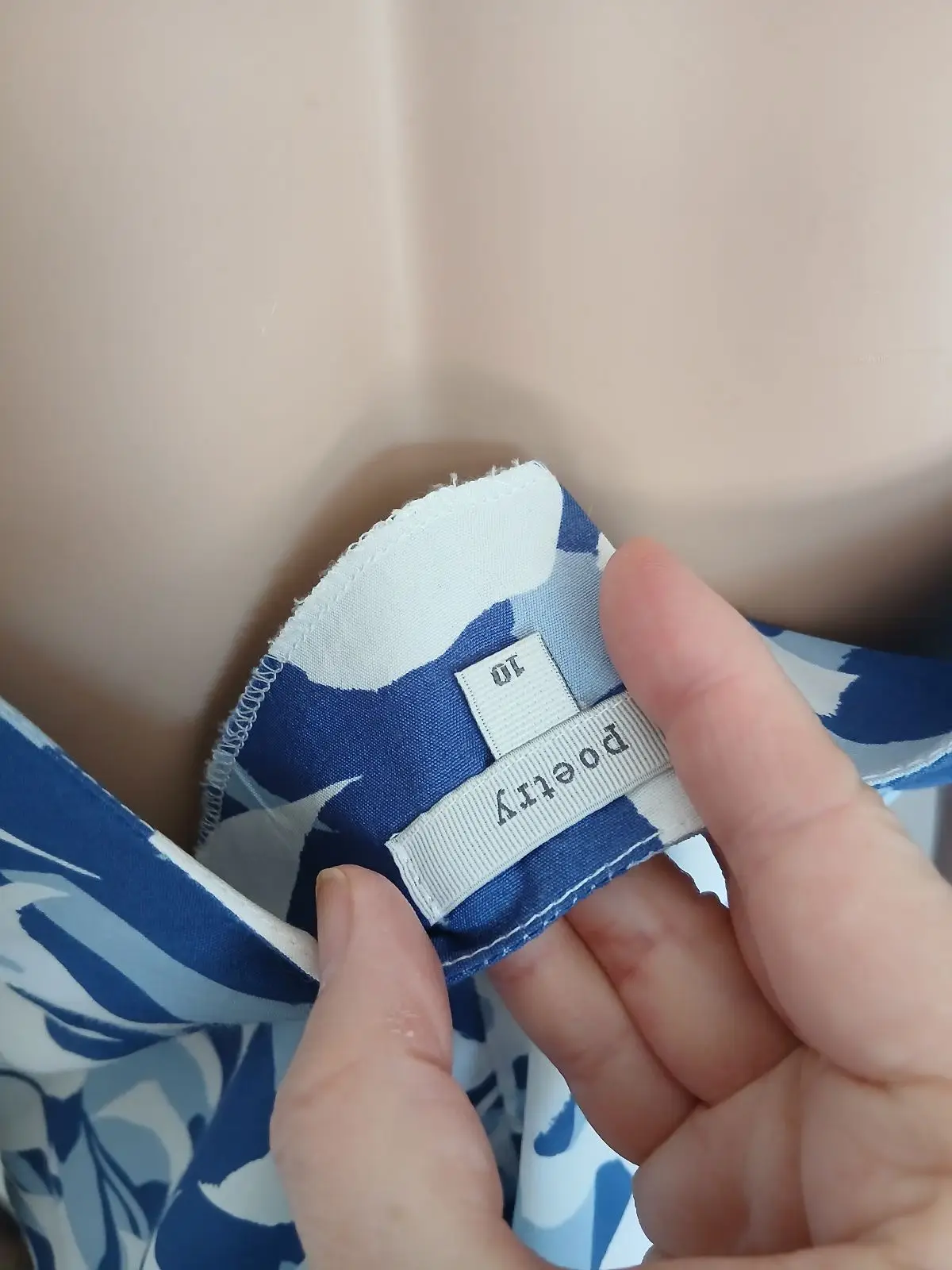 Poetry Blue and White Floral Camisole Top