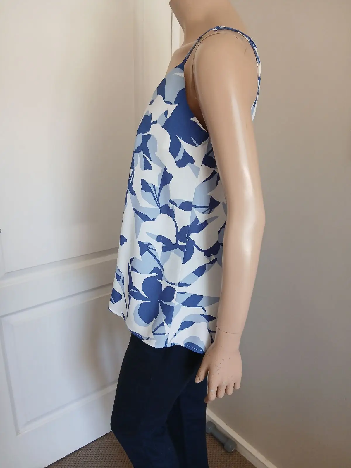 Poetry Blue and White Floral Camisole Top