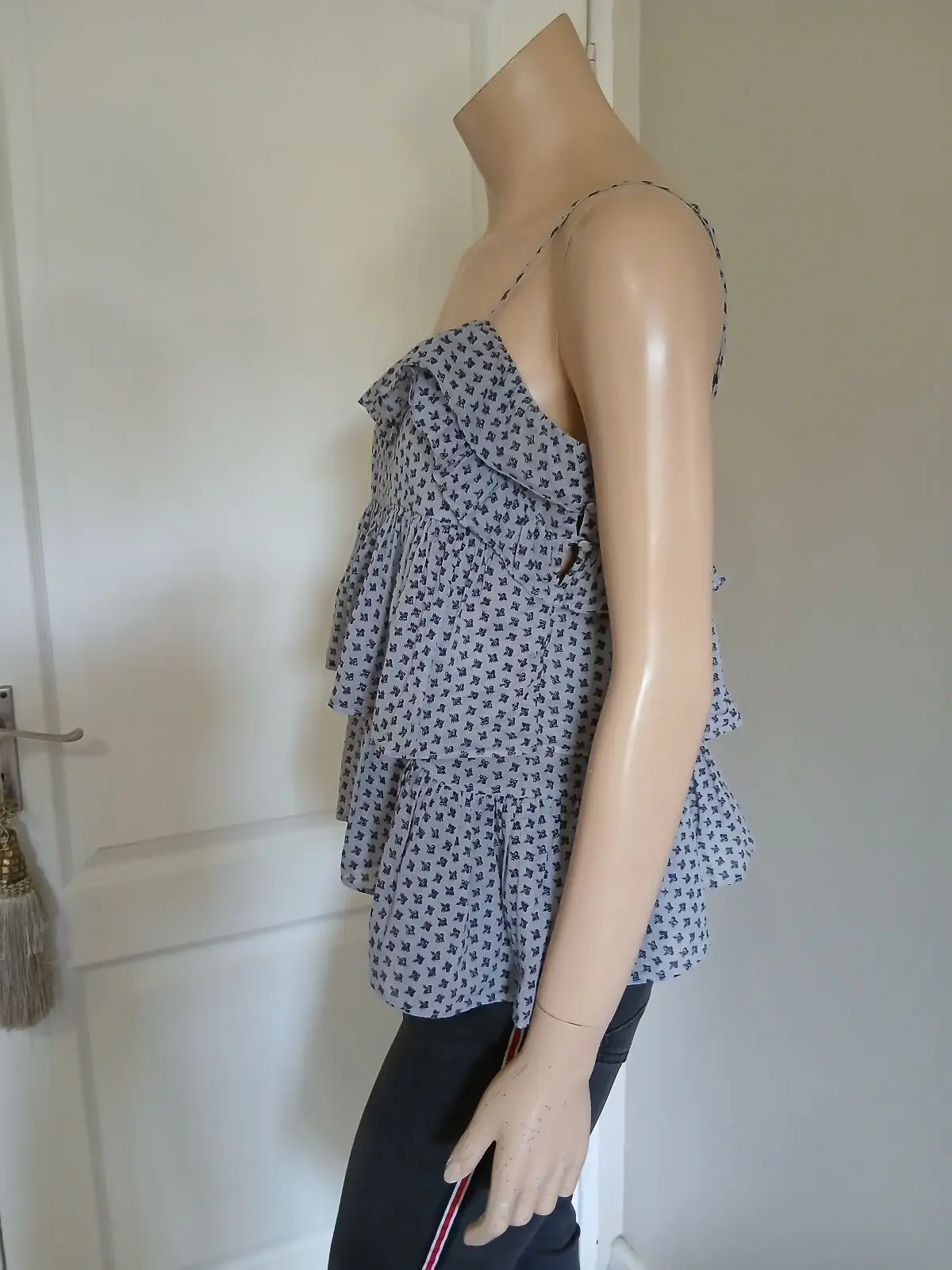Country Road Tiered Floral Camisole Top