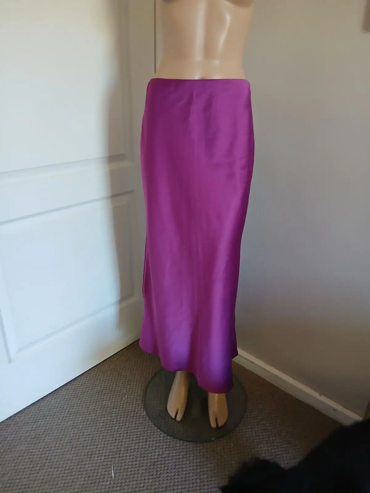 Mr Price Mr Price Magenta Satin Maxi Skirt