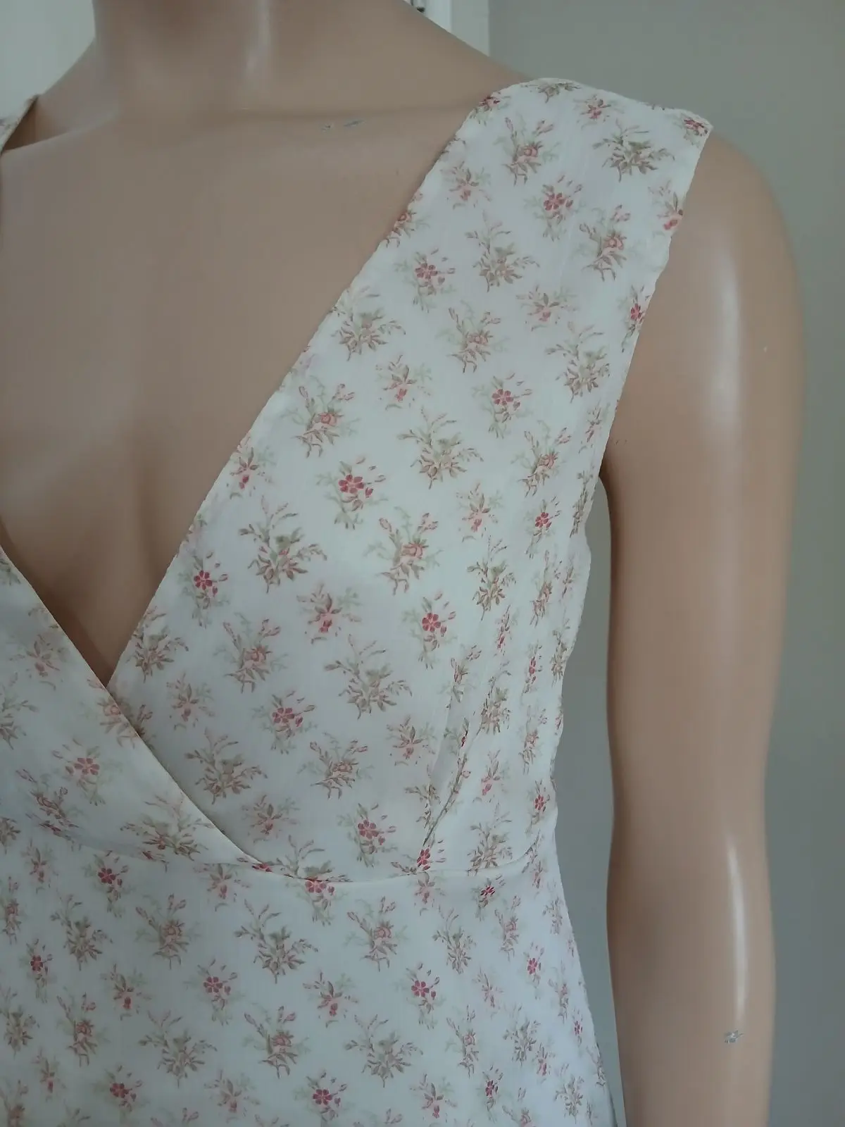 Mango Floral Sleeveless Top