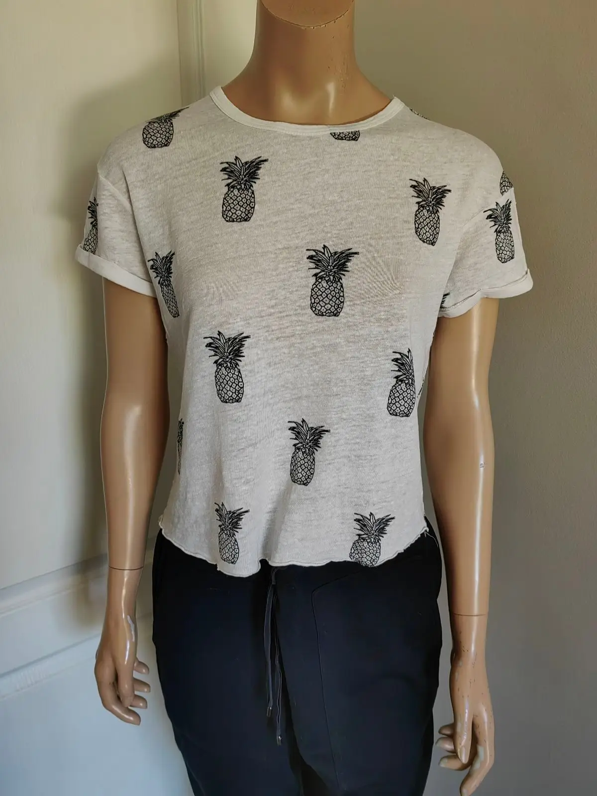 Country Road Country Road Pineapple Print T-Shirt