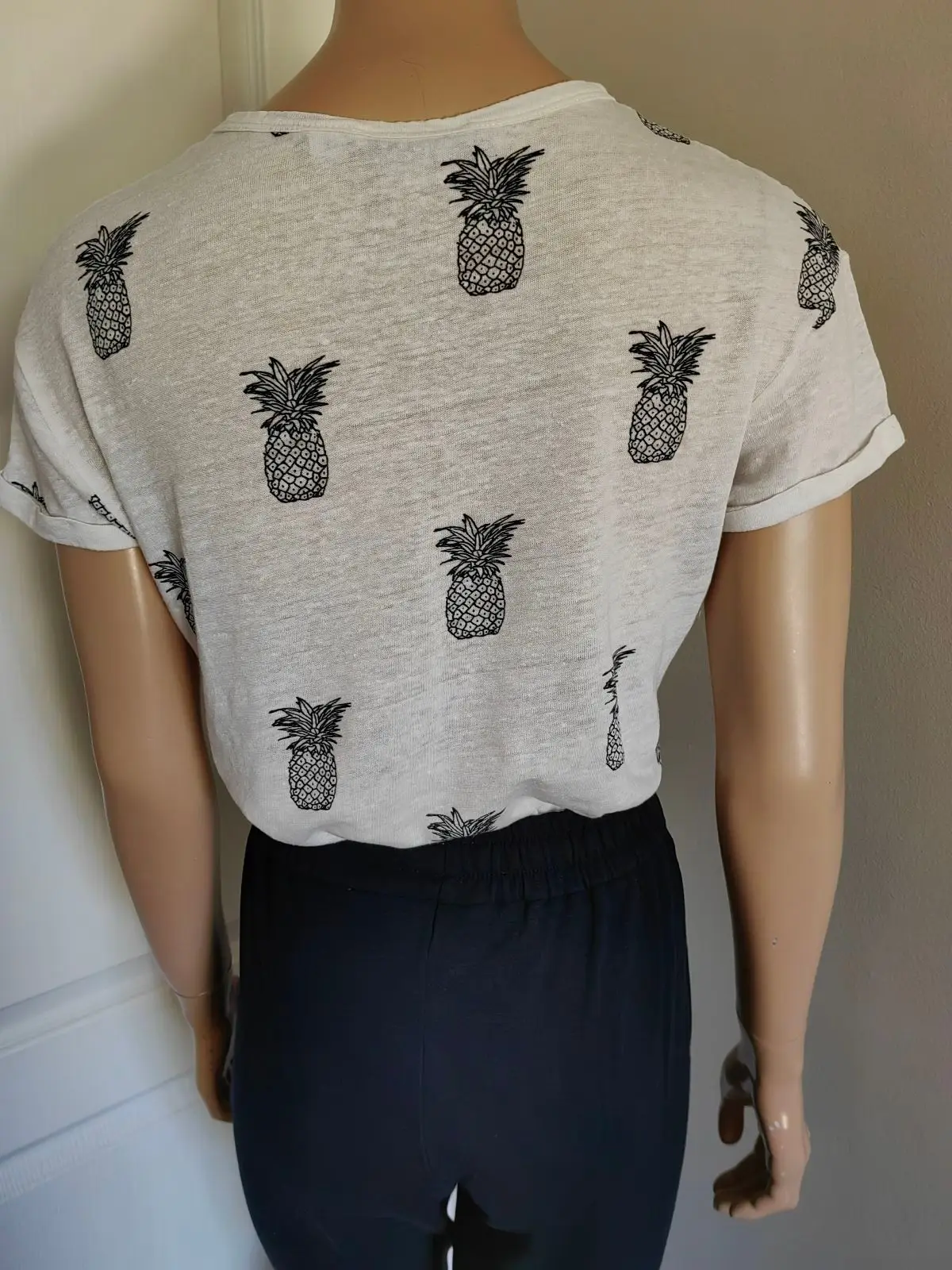 Country Road Pineapple Print T-Shirt