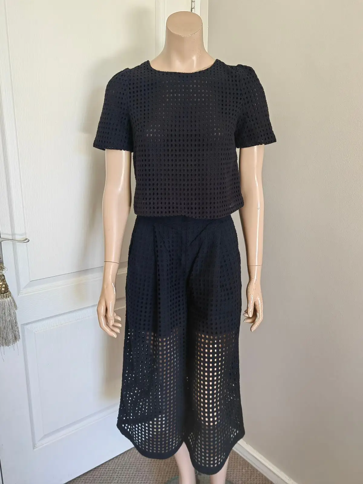 Country Road Navy Culottes Size 6