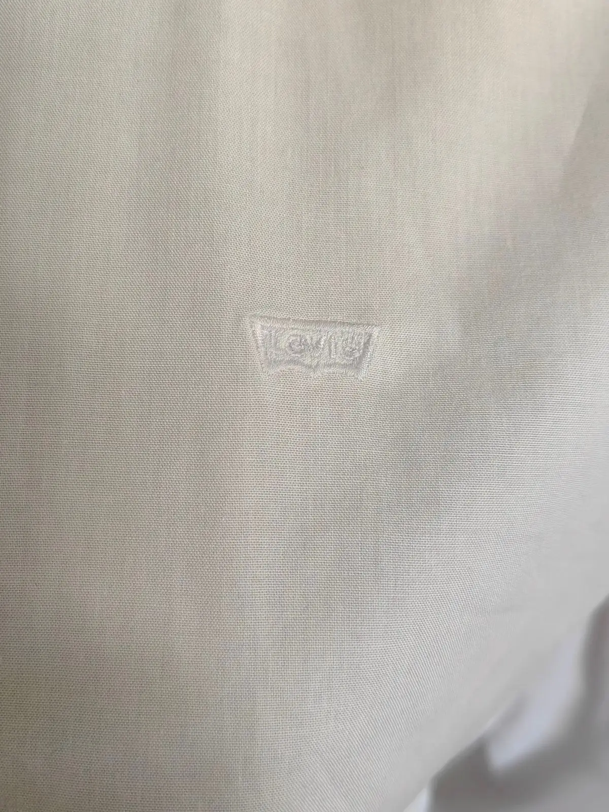Levi's White Button-Up Shirt