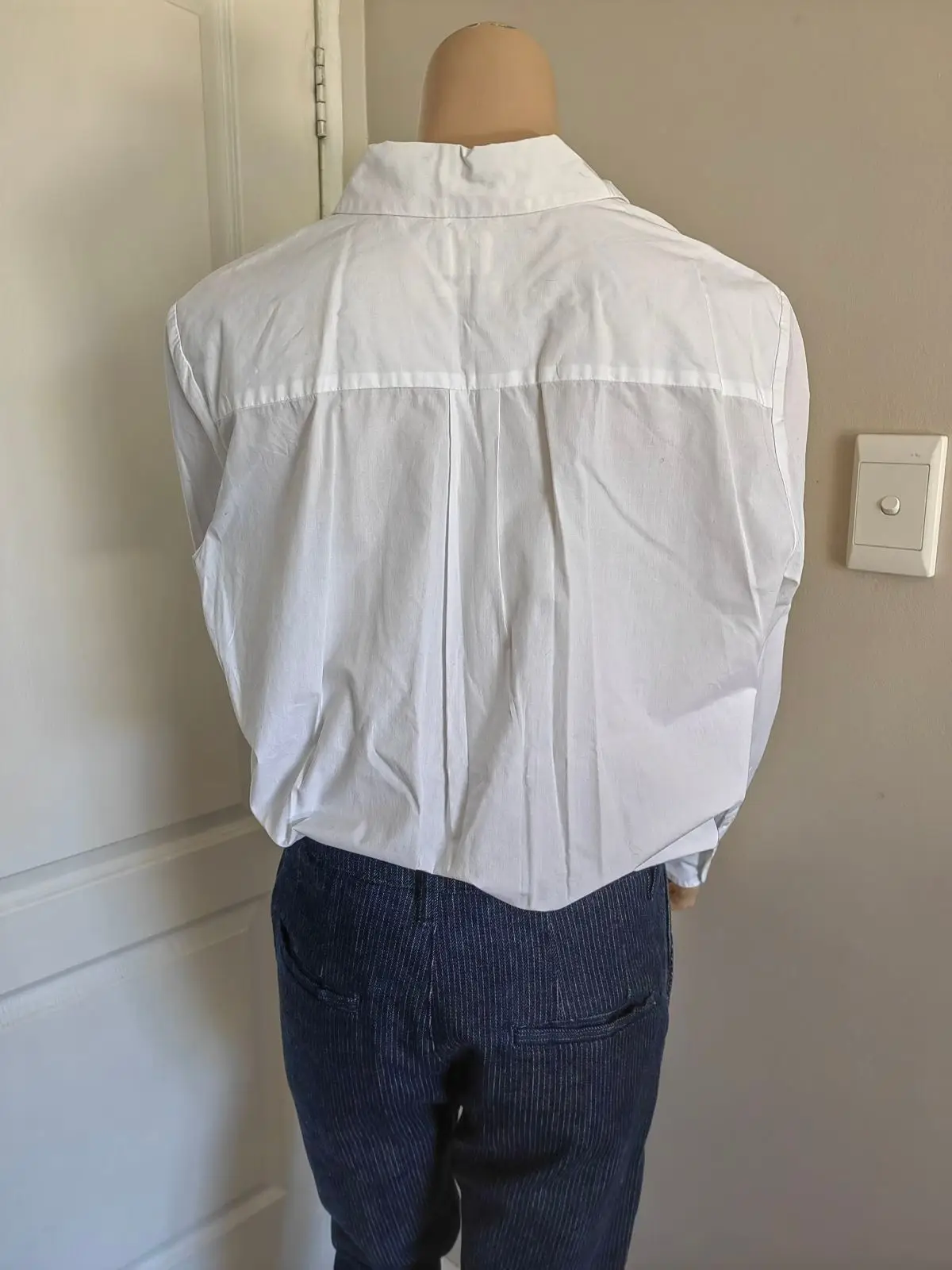 Levi's White Button-Up Shirt
