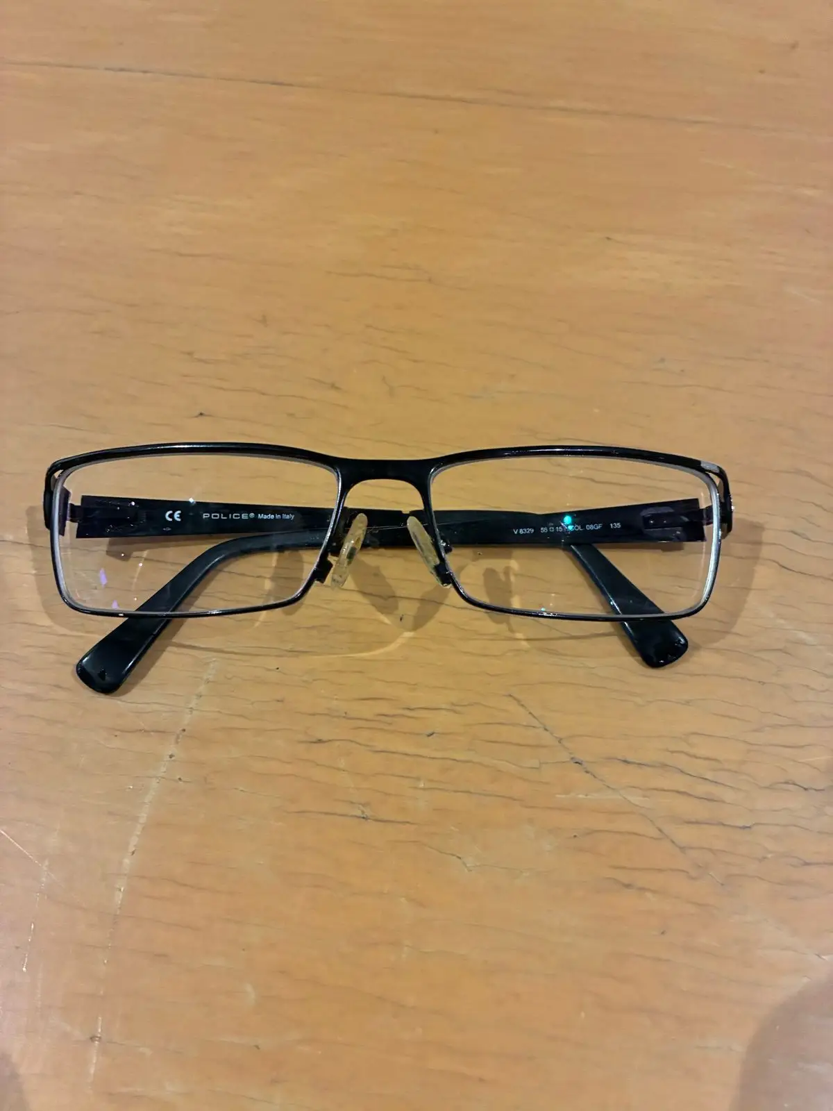 Police Police Black Eyeglasses