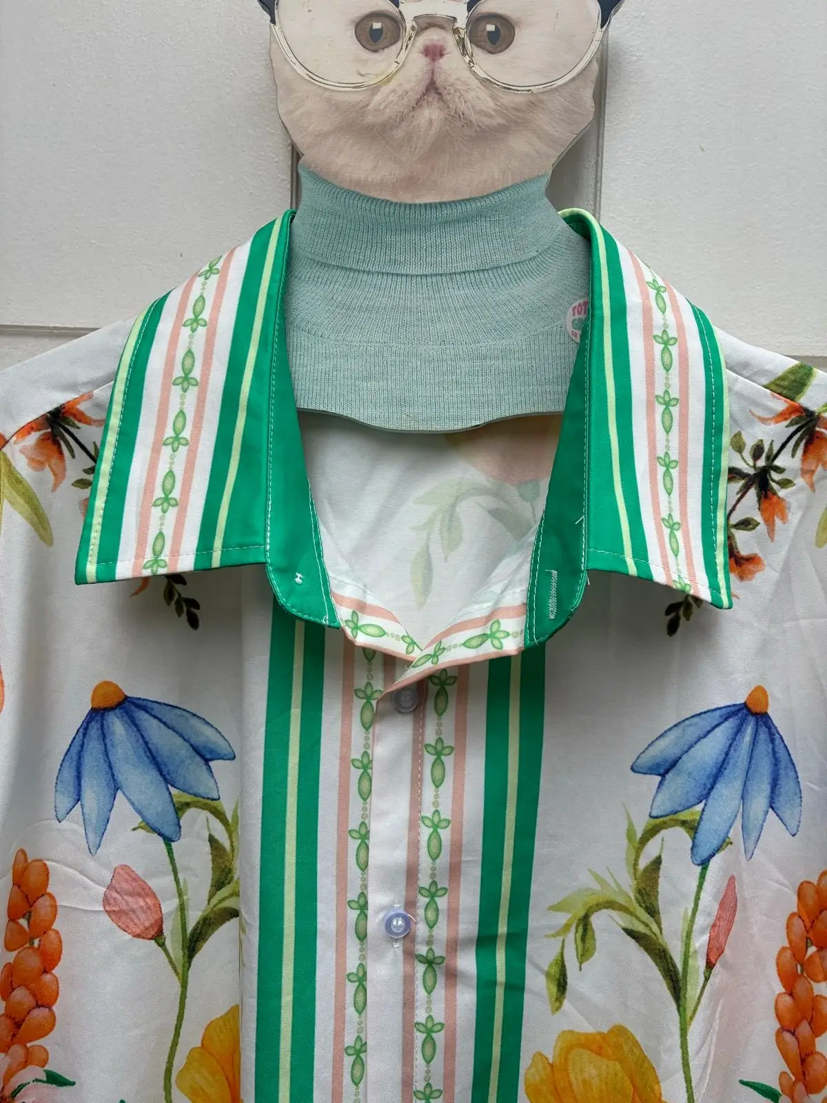 Floral Print Shirt - 2XL