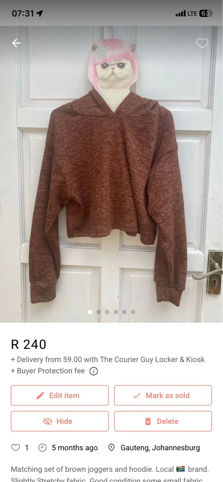 Other Item — Size L