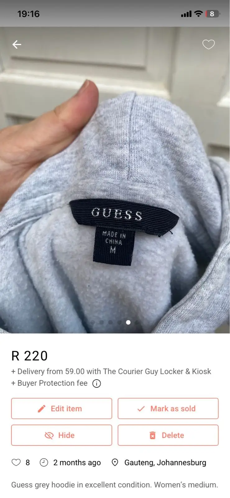 Guess Item — Size M