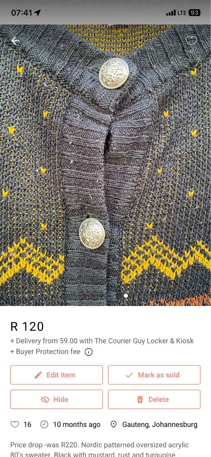Foschini Item — Size M