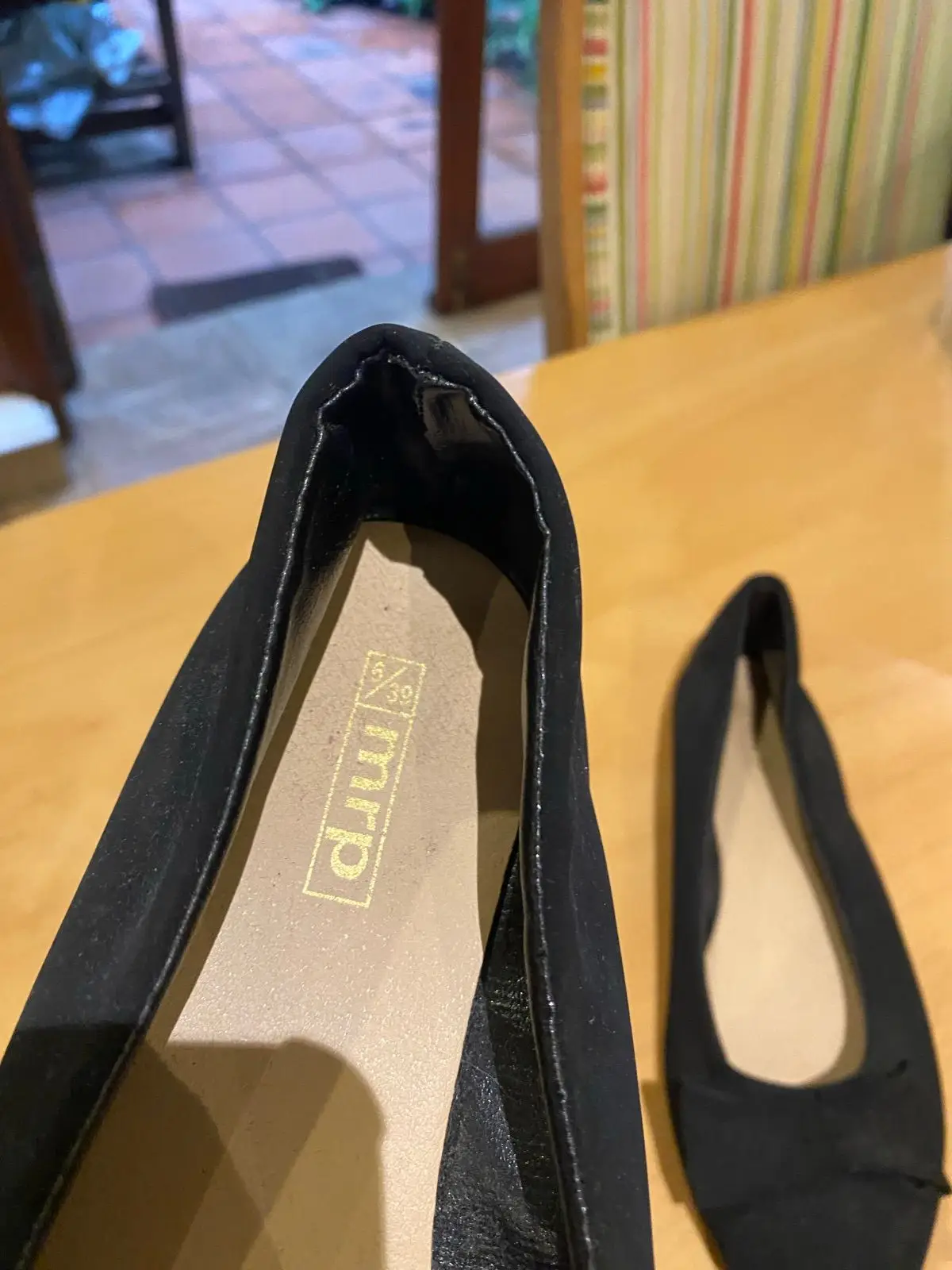 Mr Price Black Pointed-Toe Flats