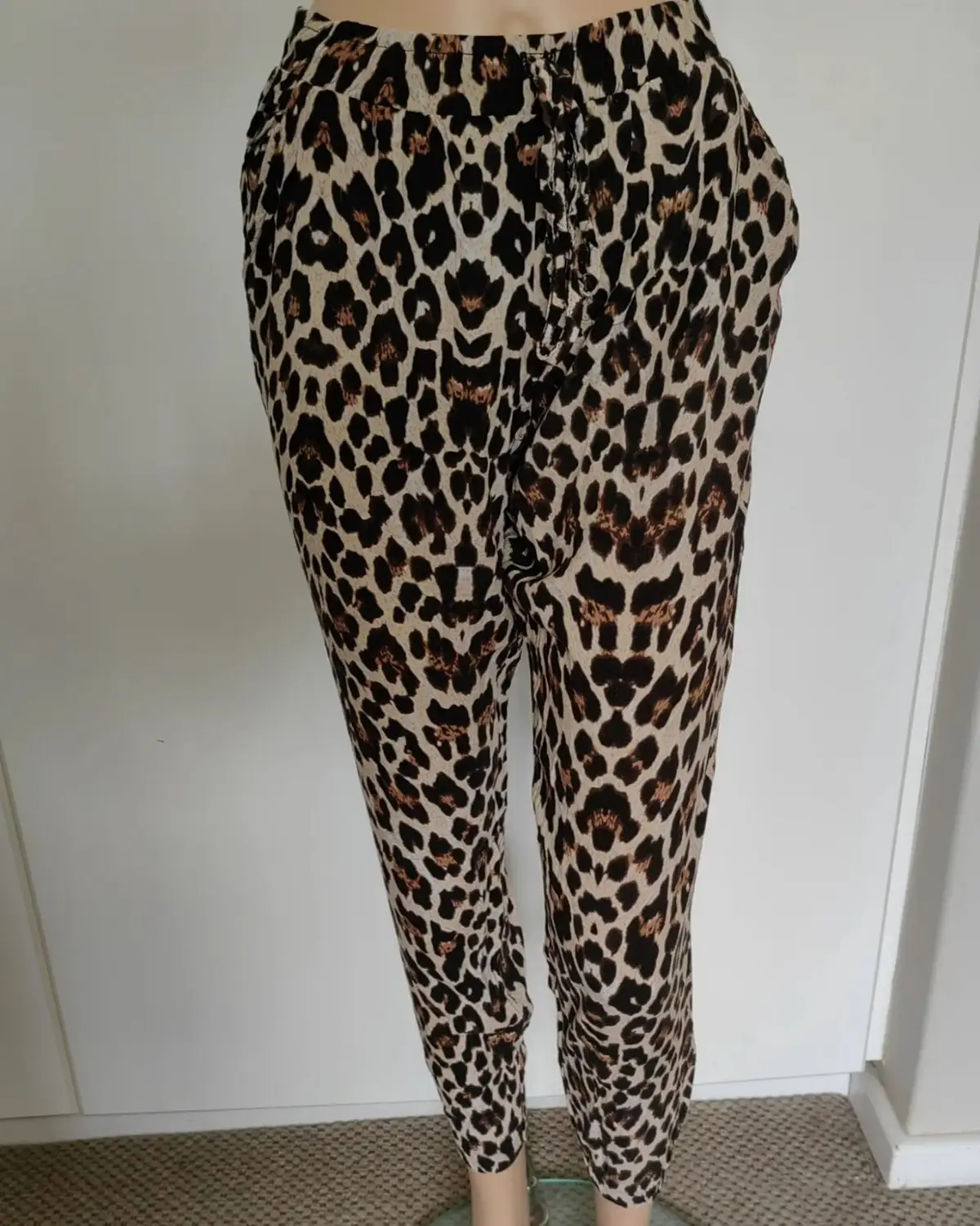 Foschini Foschini Leopard Print Pants Size 10