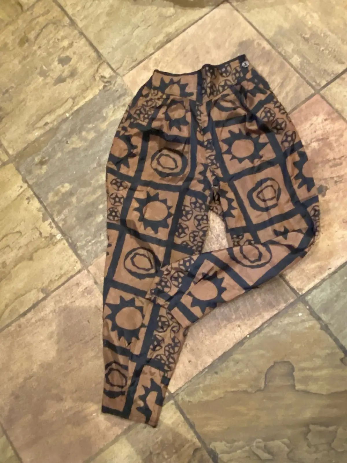 Generic Brown Patterned Pants