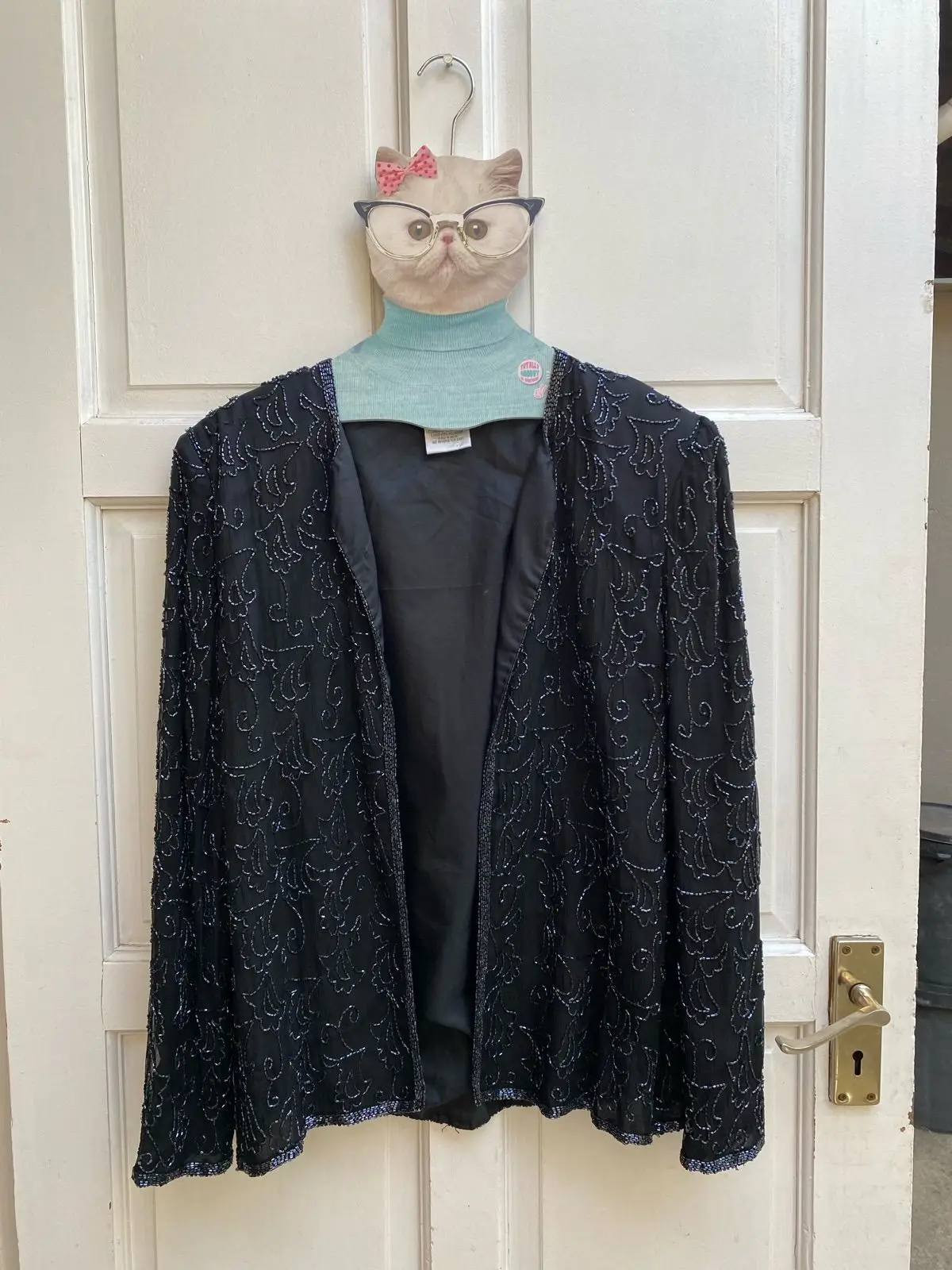 Generic Black Embellished Jacket