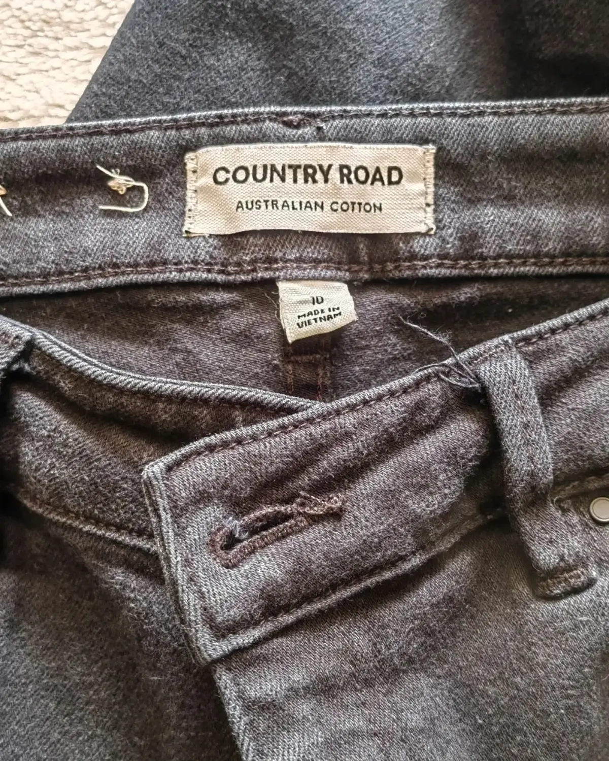Country Road Black Skinny Jeans