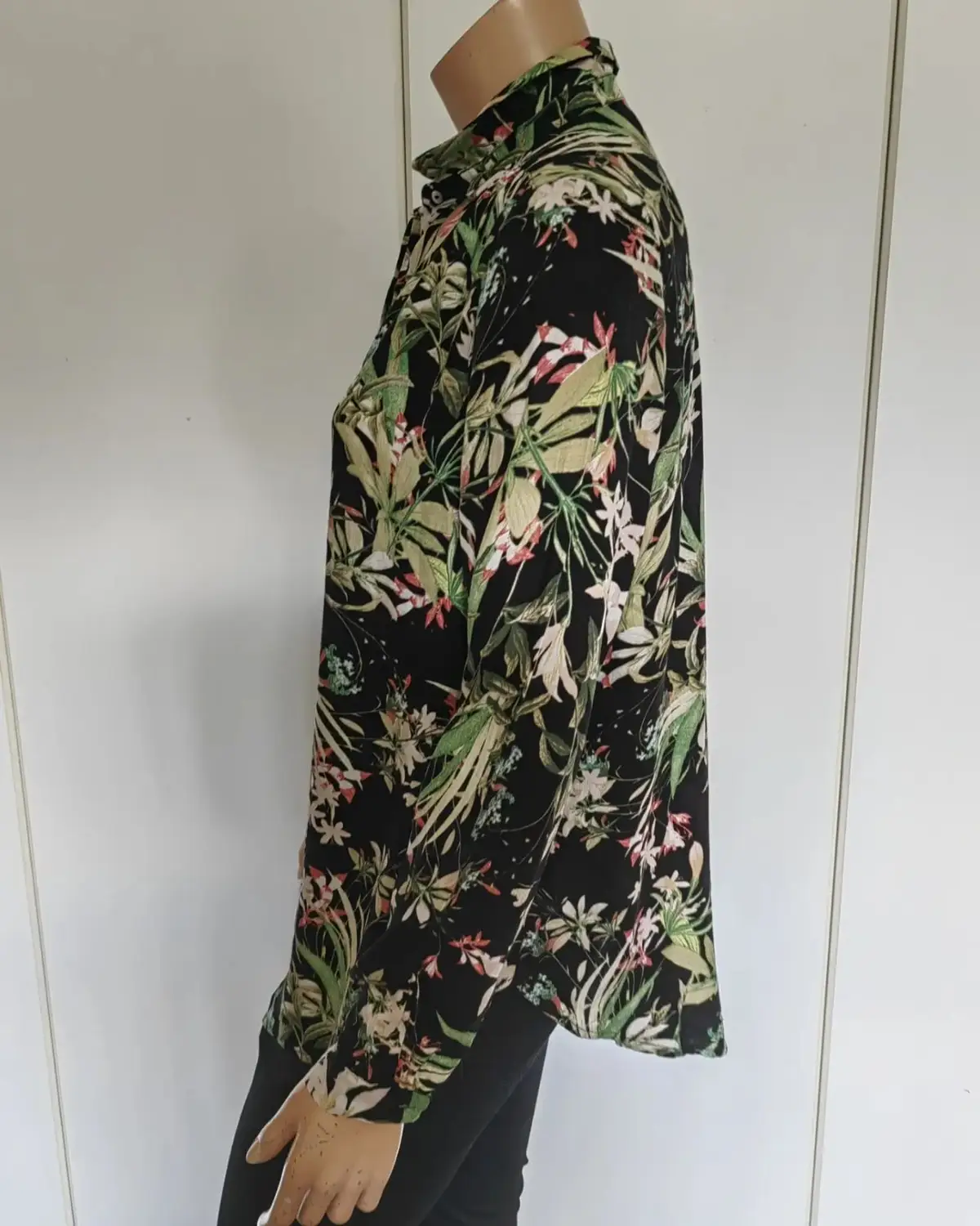 Poetry Floral Long-Sleeve Shirt