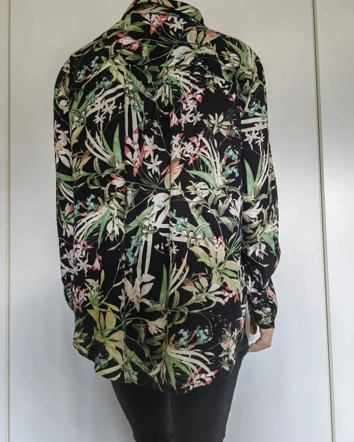 Poetry Floral Long-Sleeve Shirt