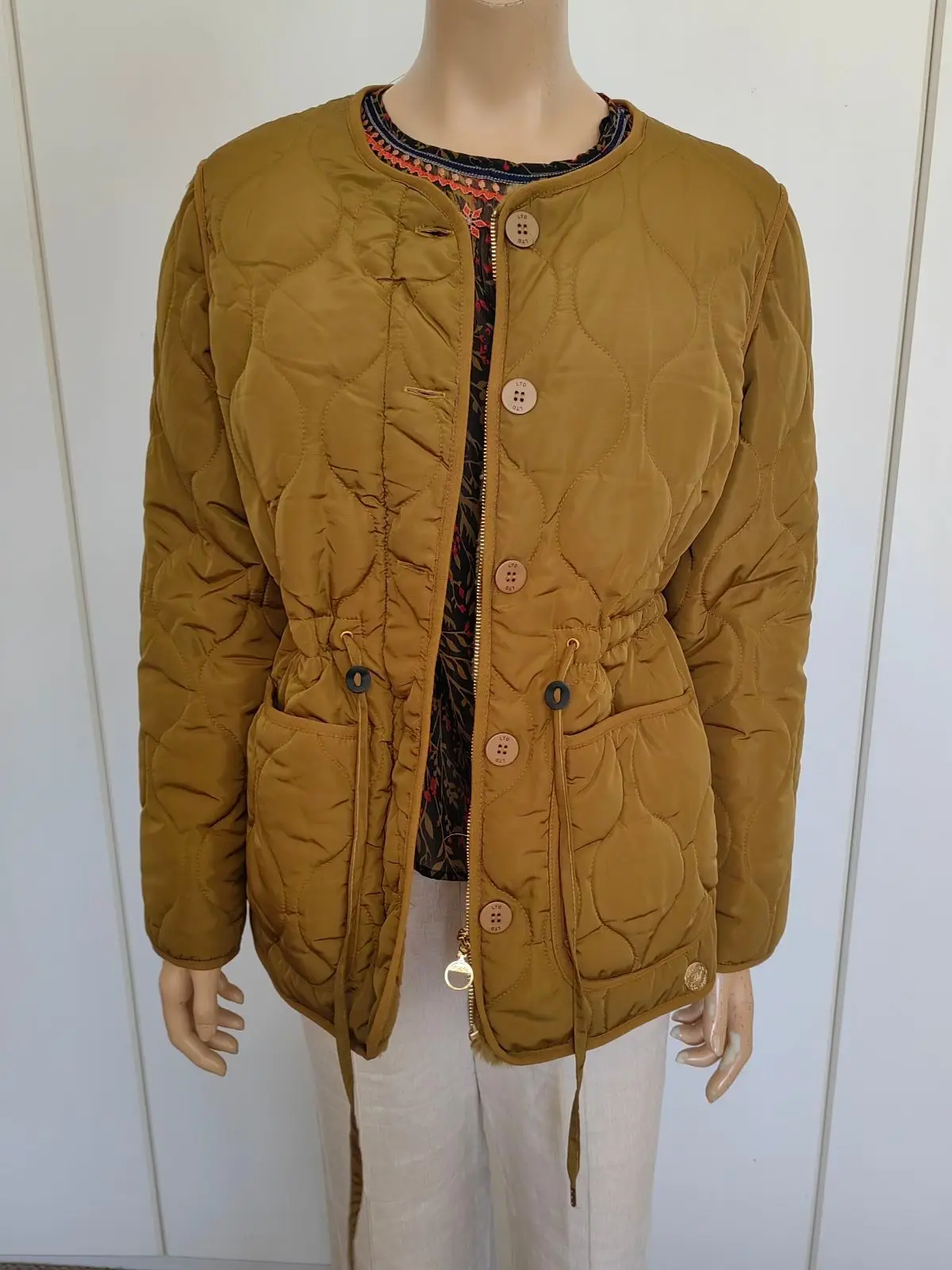 Truworths Truworths Mustard Quilted Jacket