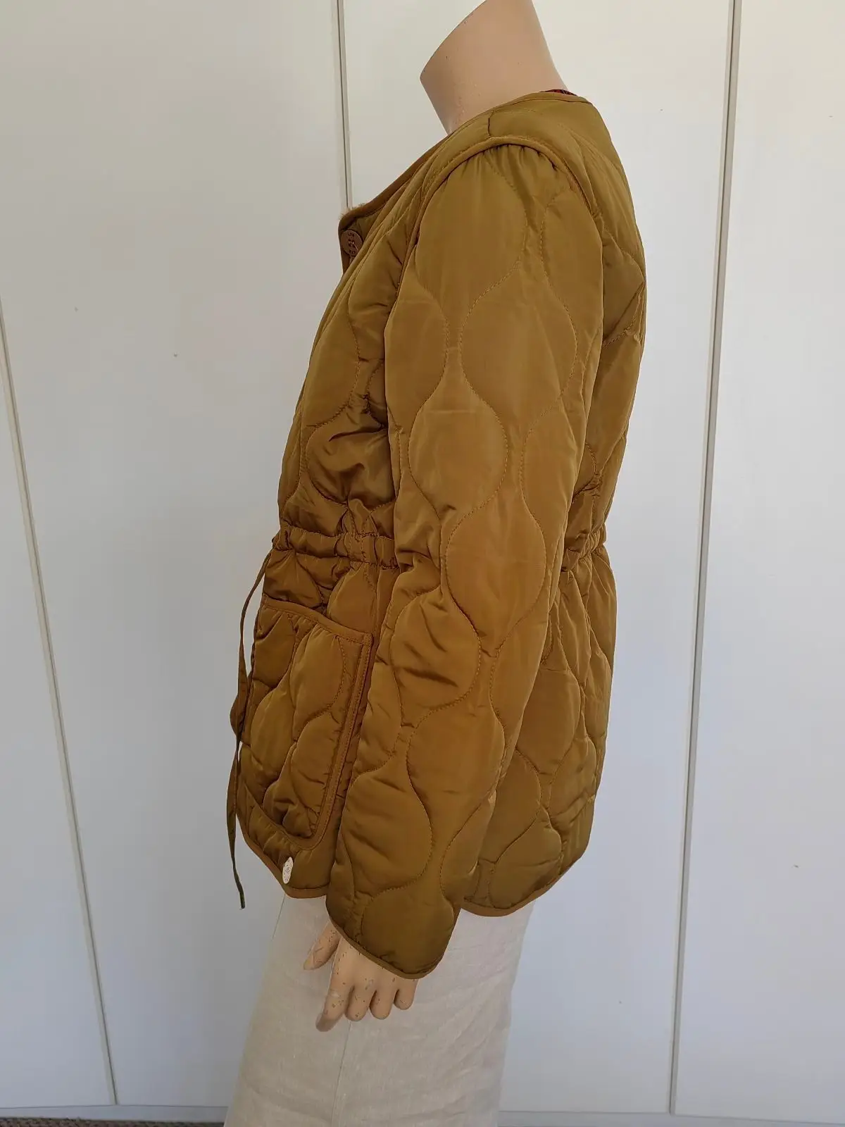 Truworths Mustard Quilted Jacket