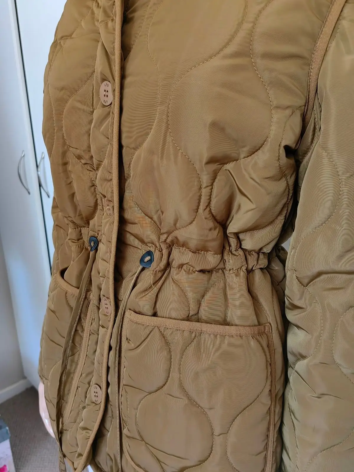 Truworths Mustard Quilted Jacket