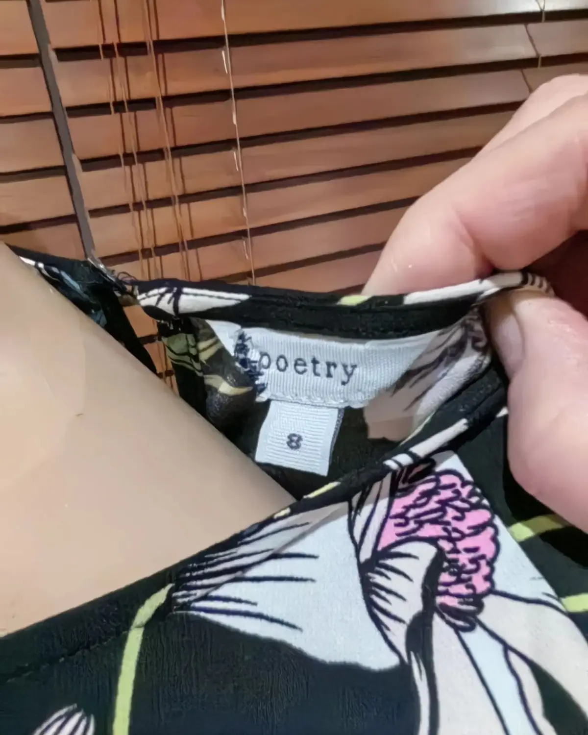 Poetry Floral Top Size 8