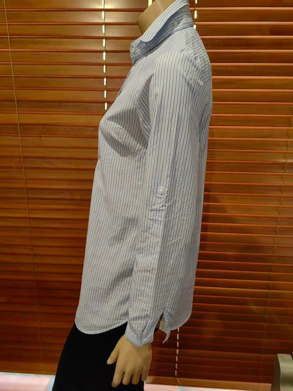 Poetry Light Blue Striped Shirt