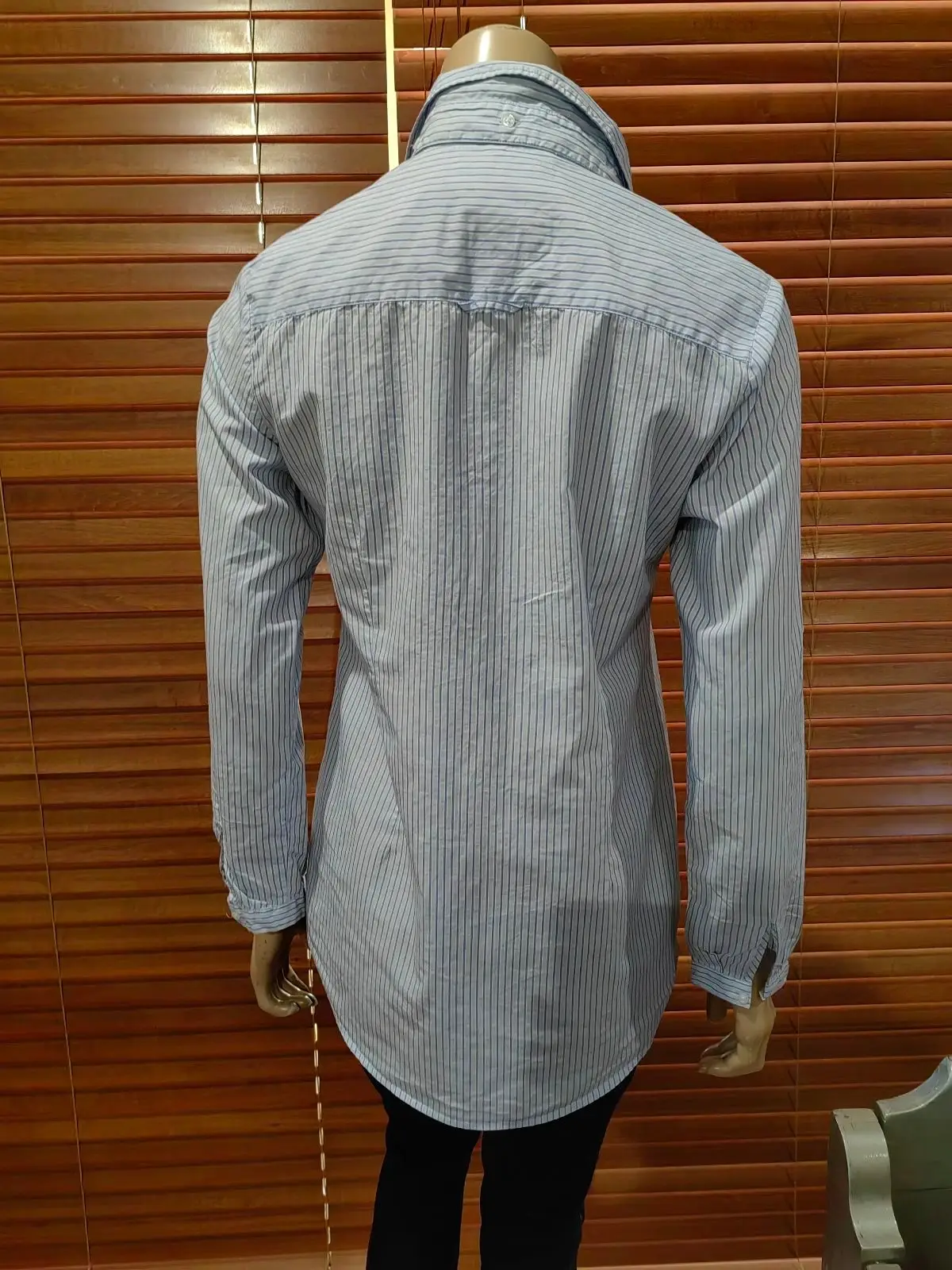 Poetry Light Blue Striped Shirt