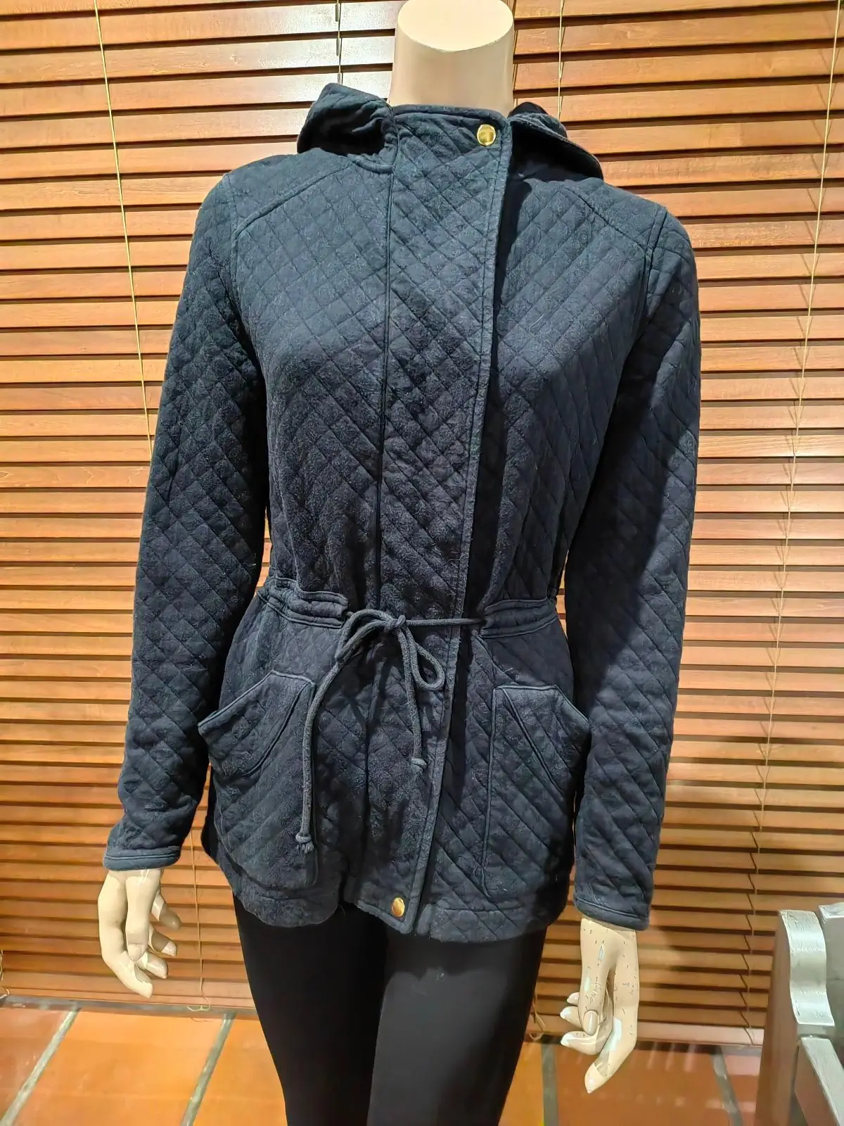 Country Road Black Quilted Jacket