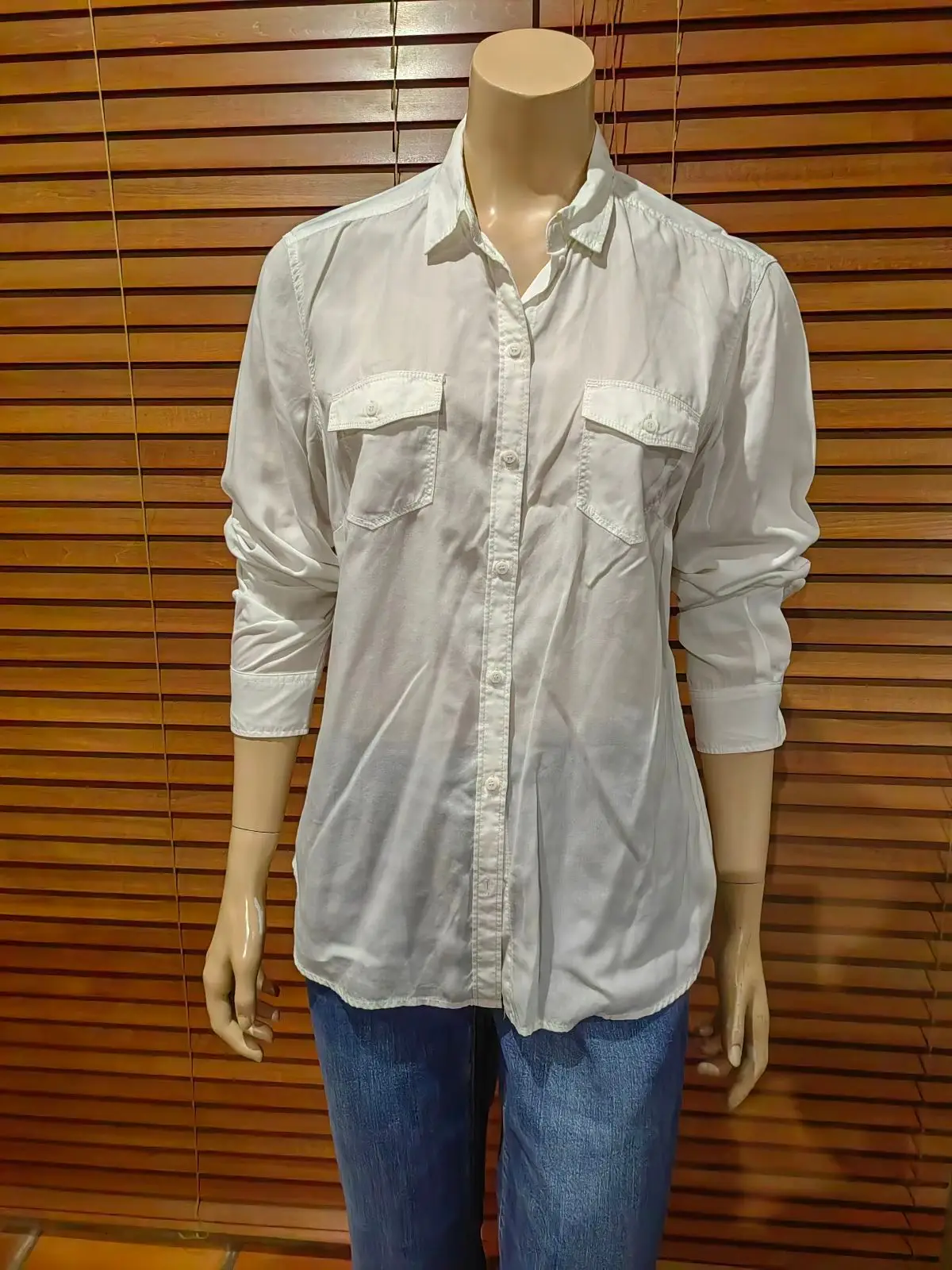 Country Road Country Road White Button-Up Shirt