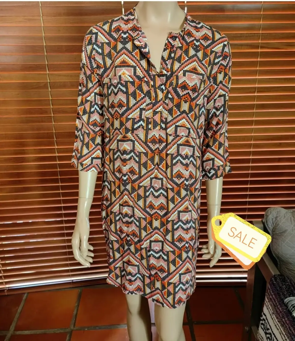 H&M H&M Multicolor Patterned Dress