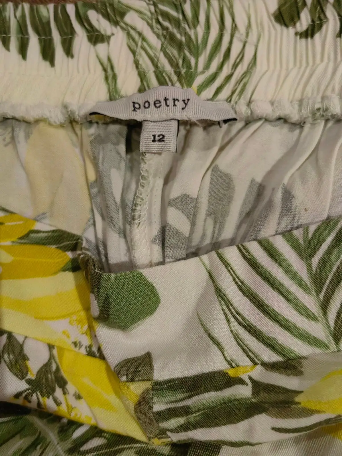 Poetry Floral Pants Size 12