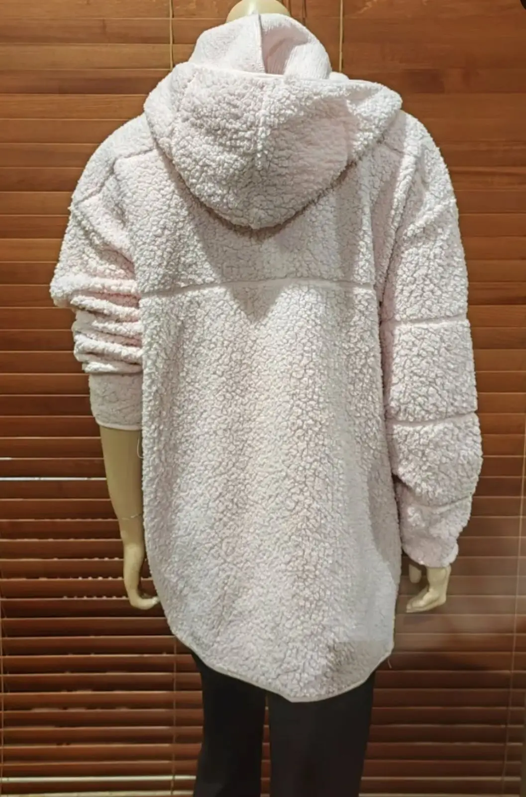 Cotton On Pink Fluffy Zip-Up Hoodie
