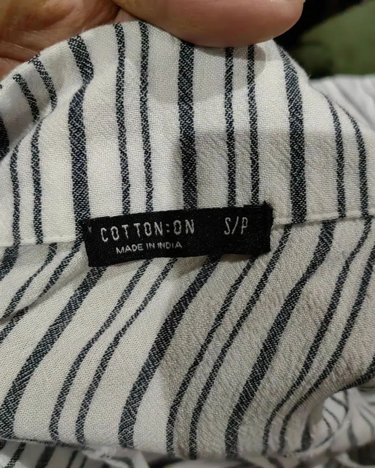 Cotton On Striped Short-Sleeve Shirt