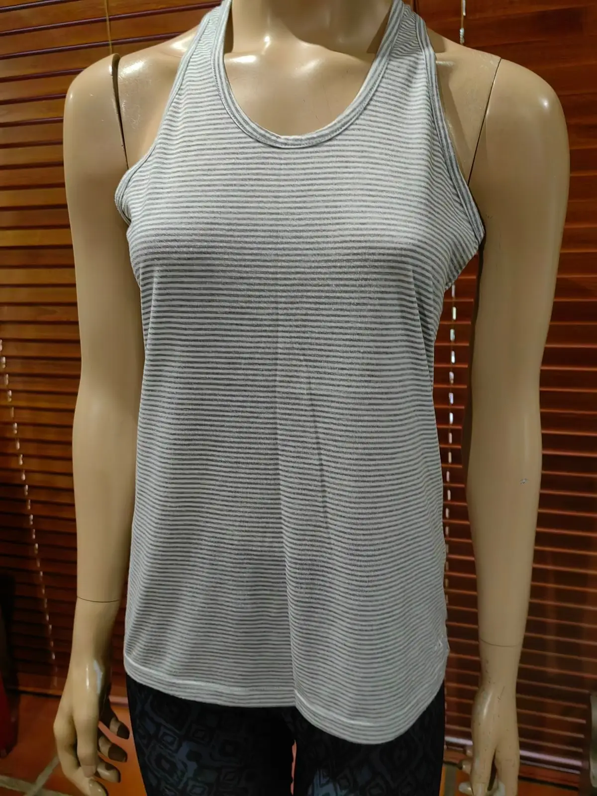 Mr Price Mr Price Striped Grey Tank Top