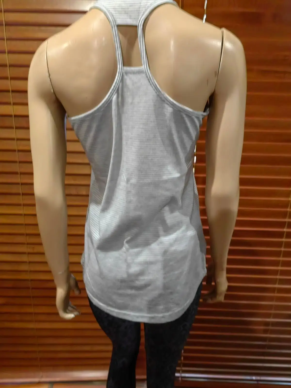 Mr Price Striped Grey Tank Top