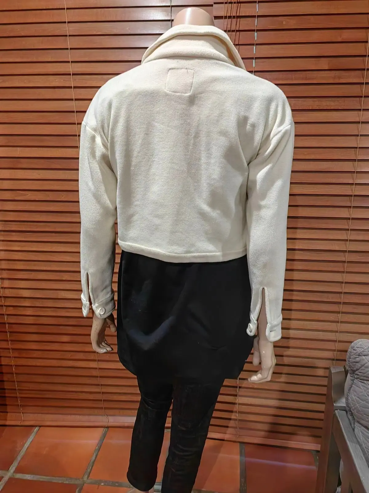 Cotton On Cream Cropped Jacket