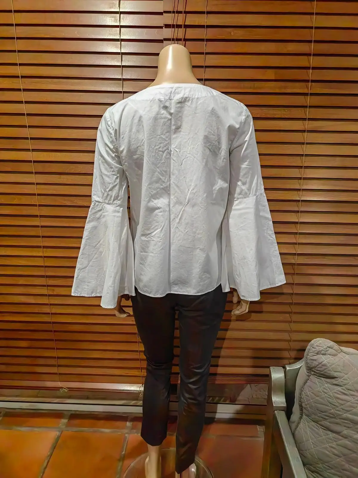 Zara White Top