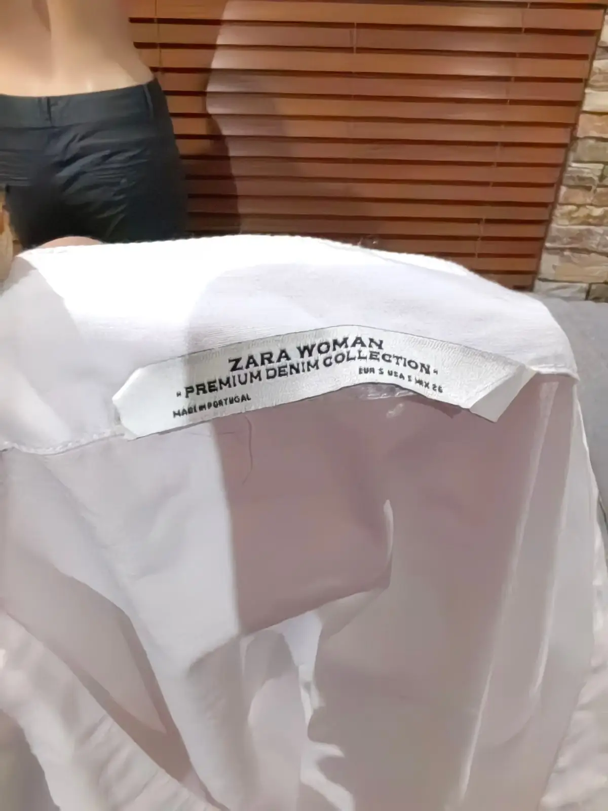 Zara White Top