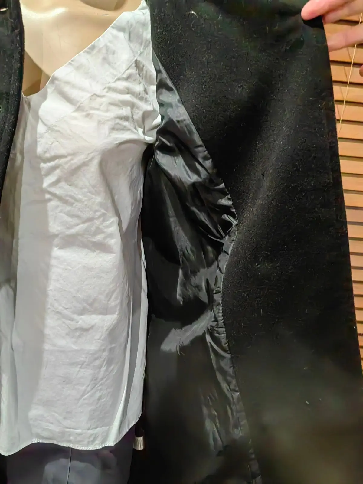 Truworths Black Double-Breasted Coat