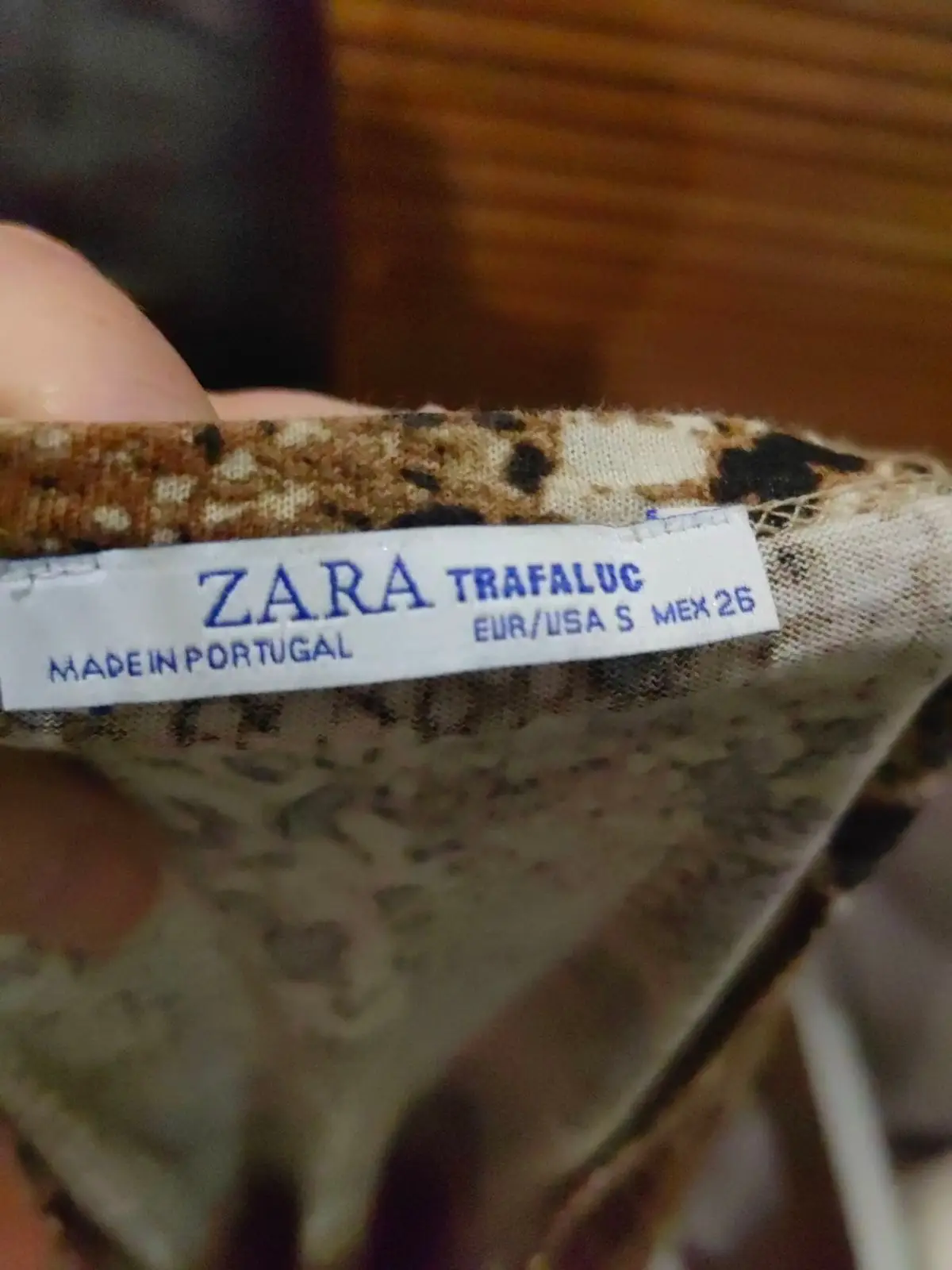 Zara Snake Print T-Shirt