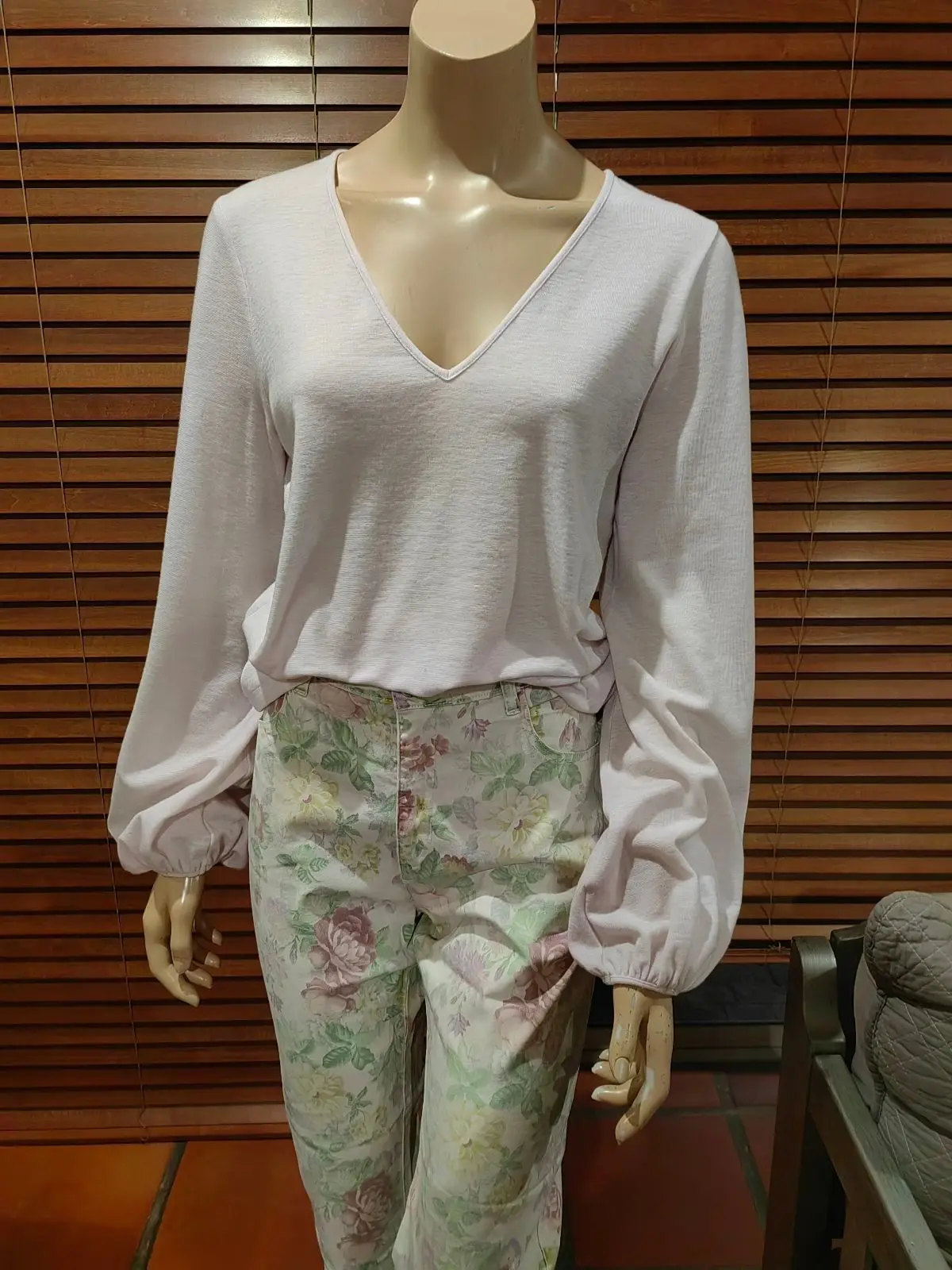 Witchery Witchery Light Pink Long Sleeve Top